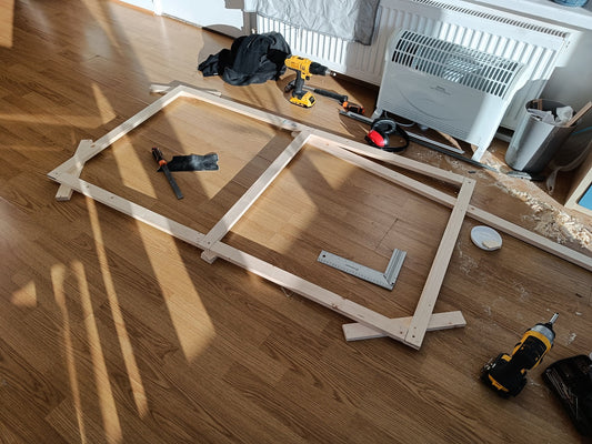 My Customers make their own Stretcher Frame