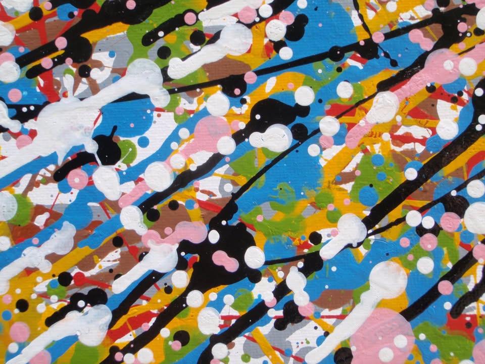 Starburst on 101.5x81cm Stretched Canvas