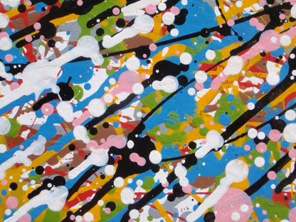 Starburst on 101.5x81cm Stretched Canvas