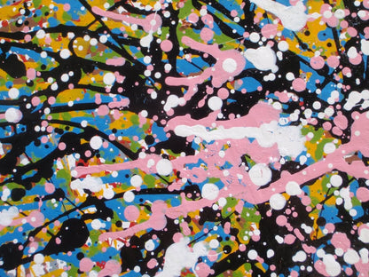 Starburst on 101.5x81cm Stretched Canvas