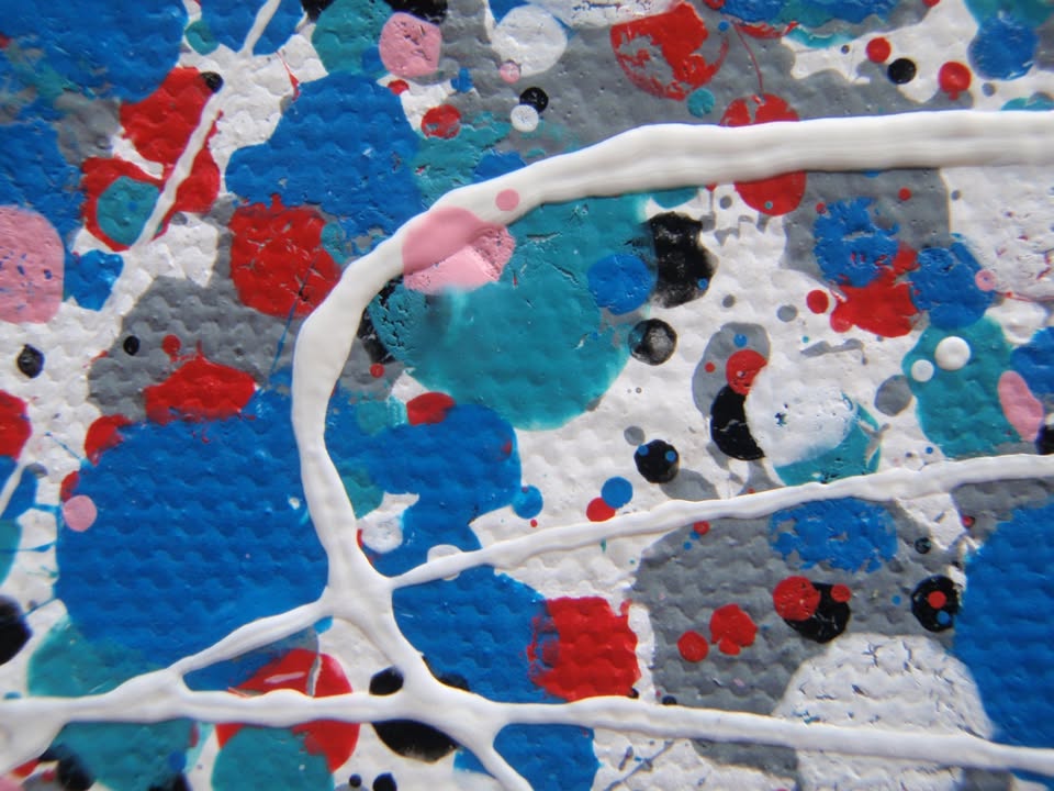 LOVE Word Art on Stretched 80x60cm Canvas